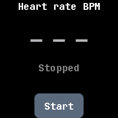 Heartrate UI