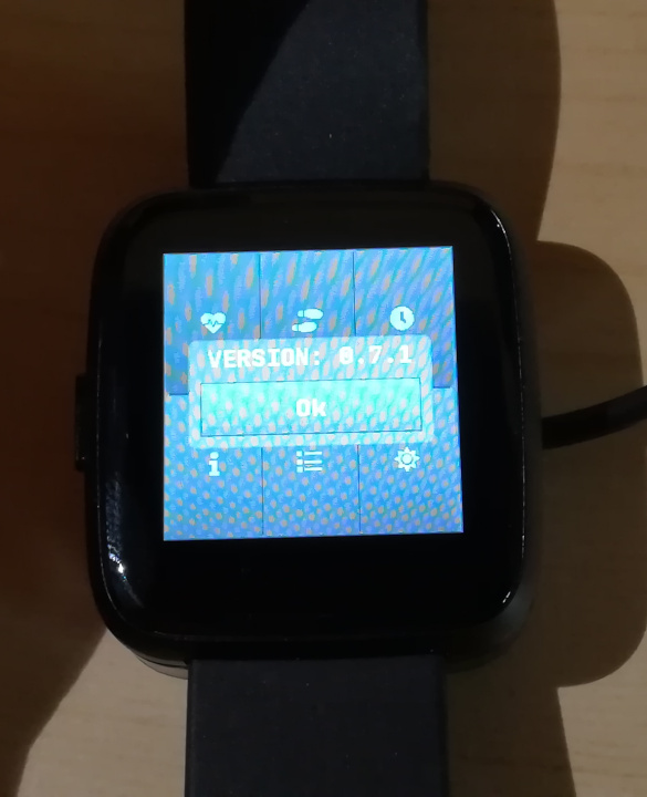 InfiniTime 0.7.1 version