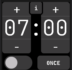 Alarm UI